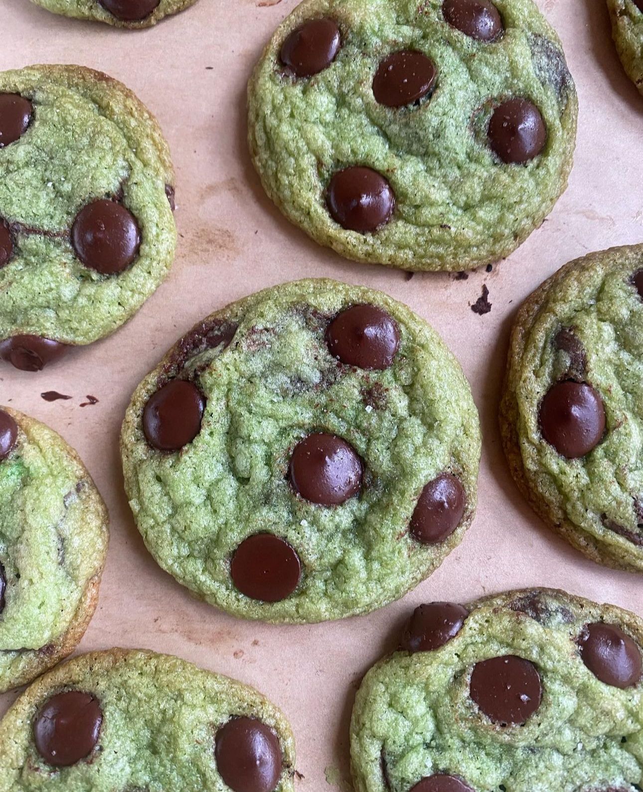 Chocolate Chunk Mint Cookies